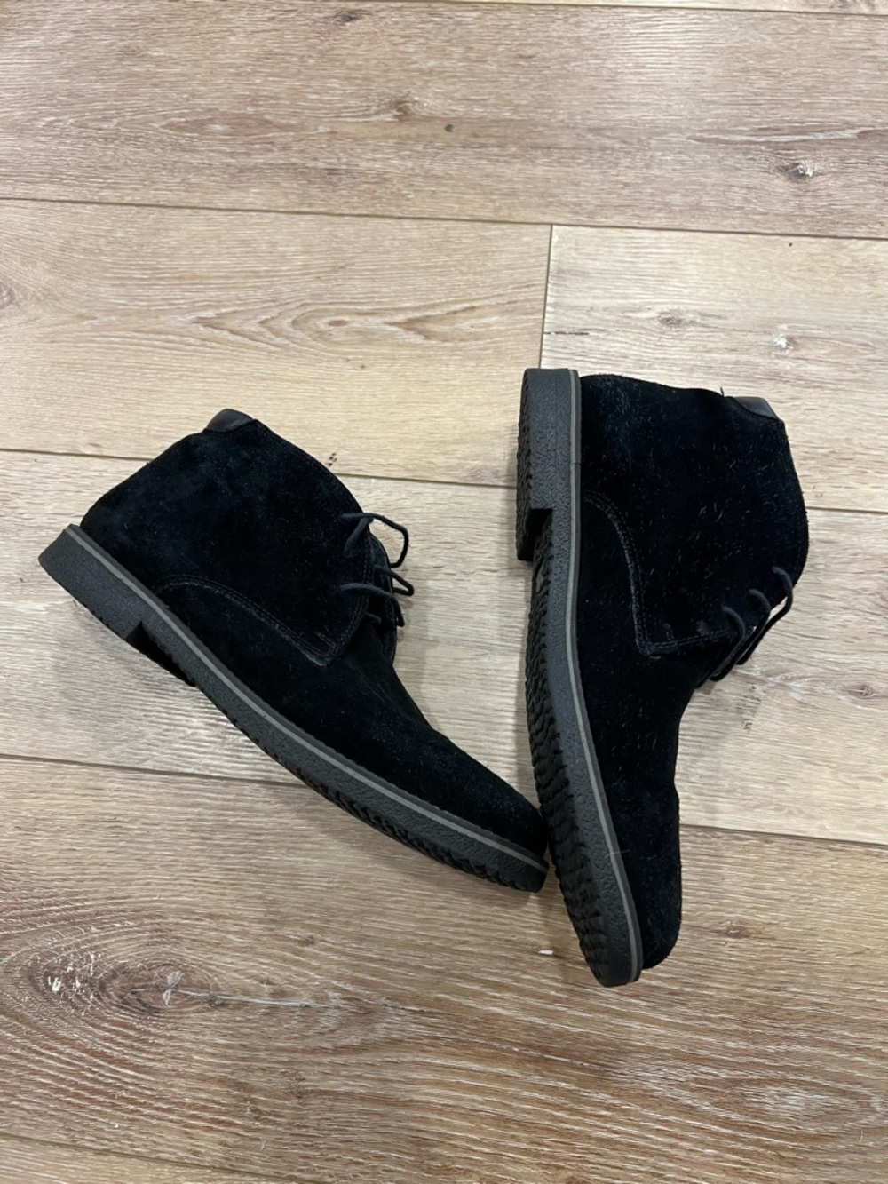 Alfani Men's Black Suede Chukka Boots